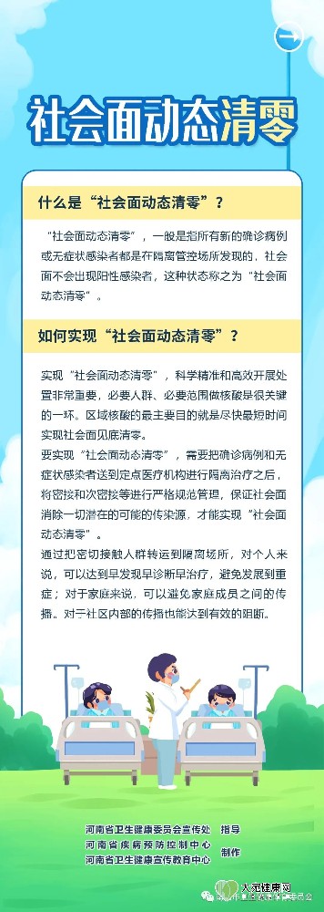 一图读懂！什么是“社会面动态清零”？